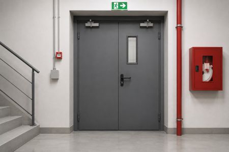 Особенности расположения противопожарных дверей в различных помещениях
